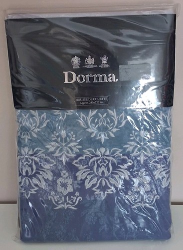 Dorma margherita damask blue - margherita,