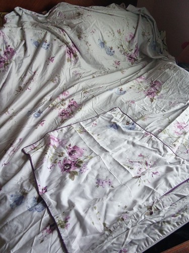 Dorma white purple - dorma, cotton