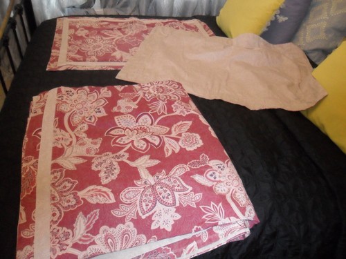 Dorma samira red - red, cotton